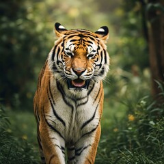 Obraz premium Tiger Portrait, Wildlife Photo