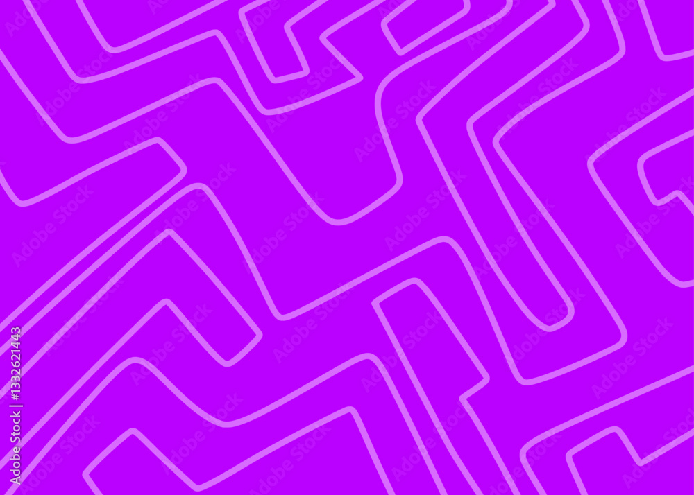 Poster minimalist background with seamless maze line pattern
