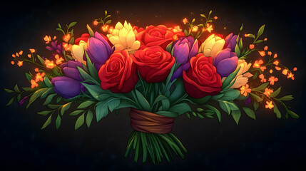 Vibrant flower bouquet (39)