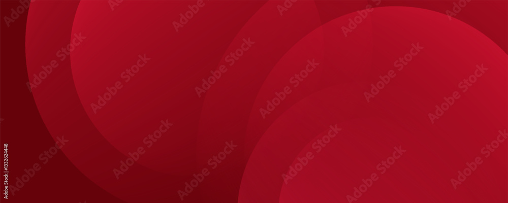 Poster red abstract background. dynamic shapes composition. eps10 vector