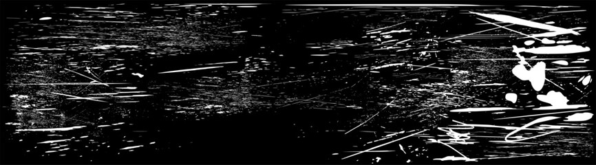 Hintergrund Vektor abstrakte weiße Farbspritzer und Kleckse - Platsch und Risse - Design Element mit Textur Überlagerung als Vorlage Ebene - Set