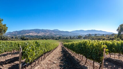 Harvest season vineyard panorama wine country gigapixel image scenic landscape elevated view bountiful grapes