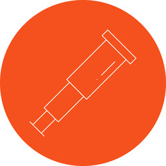 Telescope icon single vector illustration