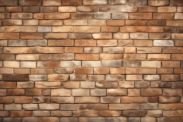 Obraz premium brown brick wall texture background