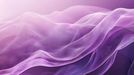 Obraz premium Abstract Purple and Lavender Fabric Drape, Soft Flowing Textile Texture Background