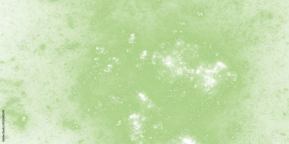Aufkleber light green water color texture background. abstract watercolor clouds pattern in green tones. sprin