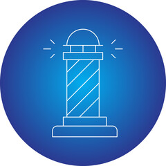 Lighthouse icon single vector illustration