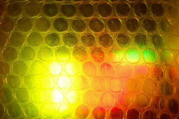 Vibrant Hexagonal Texture Abstract
