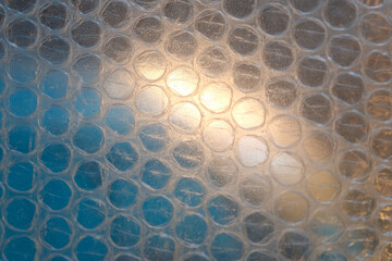 Close-Up of Bubble Wrap Texture