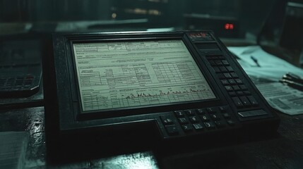 Mysterious Data Terminal