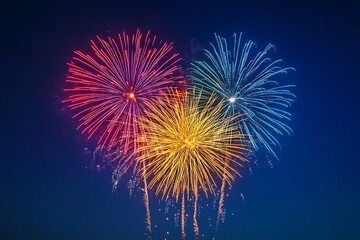 Spectacular Summer Fireworks Celebration Background