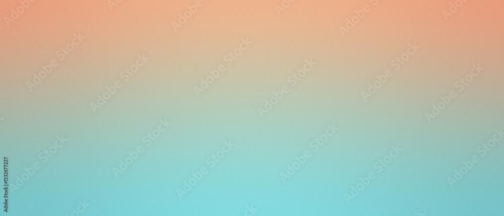Poster gradient background in pastel colors, soft orange and blue hues, smooth color transition, digital de