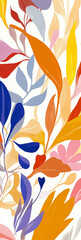 Abstract plant art
