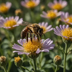 bee on a flower