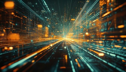 Enhancing Change Management And Iot Ui With Manual Work In Digital Transformation. Working With Hand On Internet Of Things.