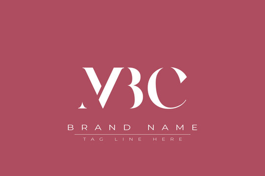MBC abstract letter logo design. This logo is designed by three abstract letters.