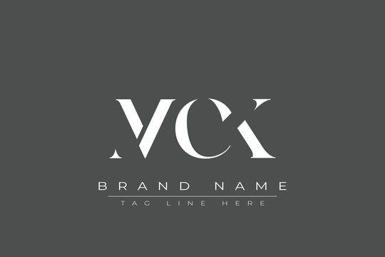 MCK abstract letter logo design. This logo is designed by three abstract letters.