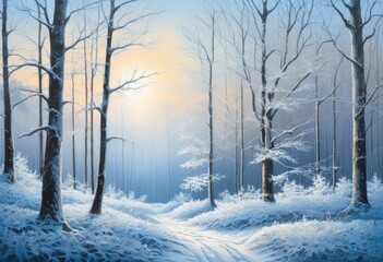 enchanting silent winter forest frost kissed branches showcasing stark beauty captivating clarity elemental wonders, barn, canopy, cold, charm, crystal