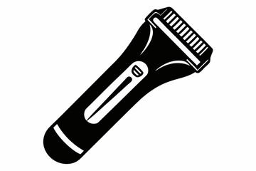 Fototapeta premium electric shaver line art silhouette vector illustration