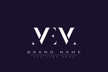 MEM abstract letter logo design. This logo is designed by three abstract letters.