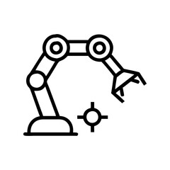 automation industry icon, automation industry flat illustration - simple vector illustration of automation industry , perfect for icons and logos