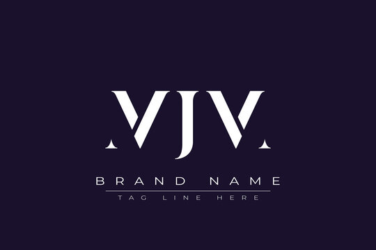 MJM abstract letter logo design. This logo is designed by three abstract letters.