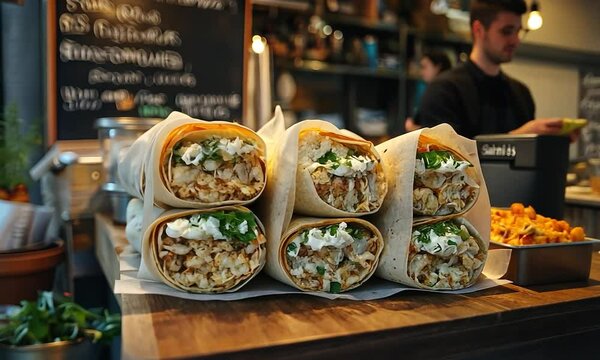 traditional irish oatcake wraps video