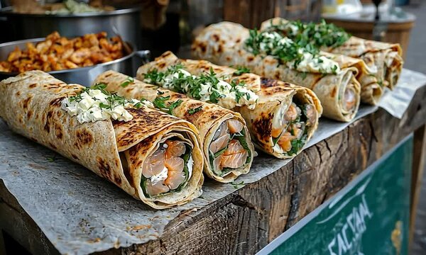 traditional irish oatcake wraps video