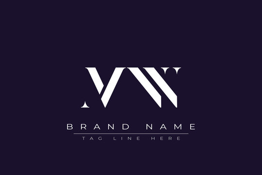 MNN abstract letter logo design. This logo is designed by three abstract letters.