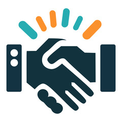 Modern business and finance icons, featuring charts, people, and money elements. Ideal for corporate branding, marketing, and presentations.