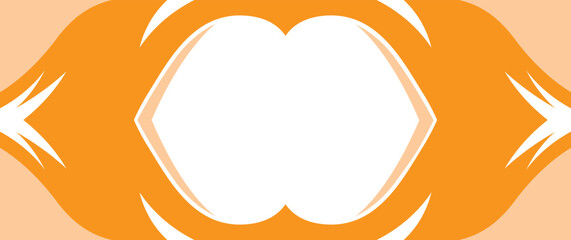 abstract yellow white background with geometric curves