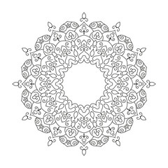 Print Harmony Mandala | Islamic Sacred Geometry mandala design | vector mandala           