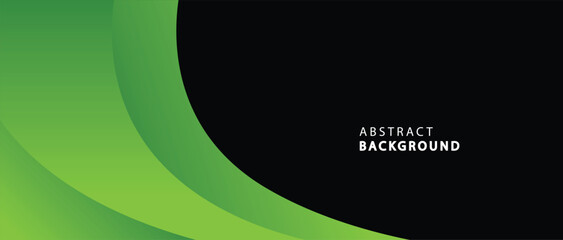 abstract green wave with white background. modern green wave vector