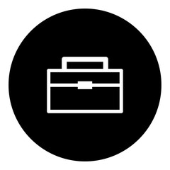 Minimalist Briefcase Icon