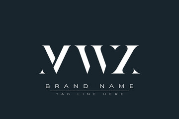 MWX abstract letter logo design. This logo is designed by three abstract letters.