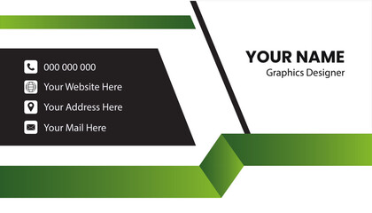 Creative Mordern Businesscard Design.