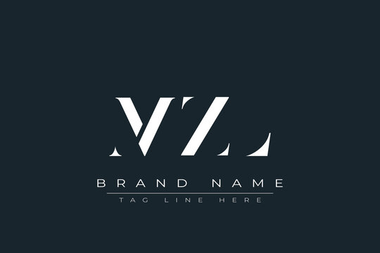 MZL abstract letter logo design. This logo is designed by three abstract letters.