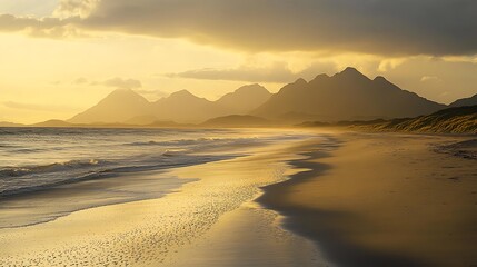 Fototapeta premium sea and mountain