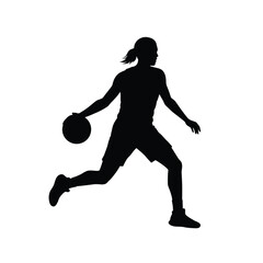 basketball player silhouette