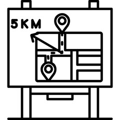 Distance Icon