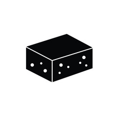 dice on white background