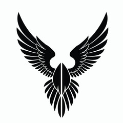 eagle with wings