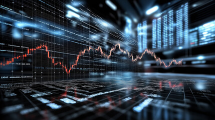 Market volatility and economic risks analyzing inflation trends in the banking sector amid global uncertainty