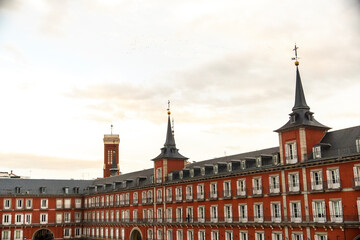 Fototapeta premium plaza Mayor in Madrid, Spain