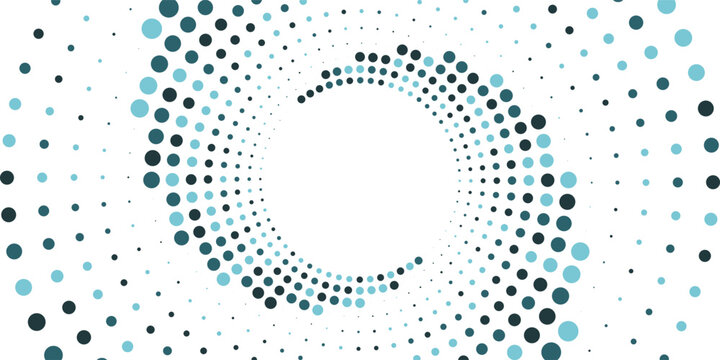 Light BLUE vector layout with circle shapes. Blurred decorative design in abstract style with bubbles. Template for your brand book.vector eps10