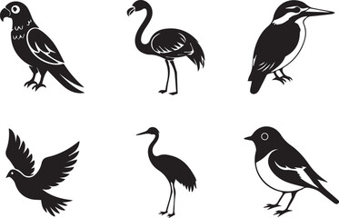 Bird vector, bird, animal, sparrow, feather, flying, animals, wildlife, wild, wing, duck vector set