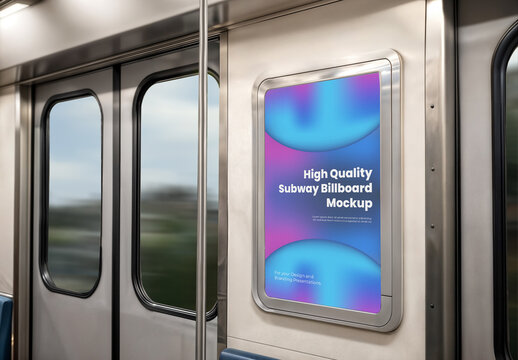 Subway Billboard Mockup 52