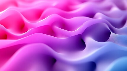 Obraz premium Abstract Pink Purple Blue Wave Pattern Design