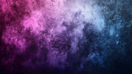 Abstract Grunge Texture Vibrant Purple, Pink, and Blue Color Blend