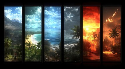 Tropical Island: Four Seasons